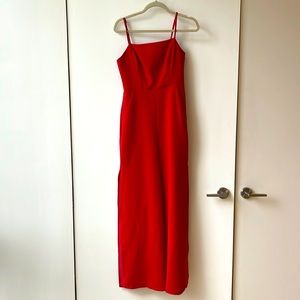 Bcbg, jumper jumpsuit 6 with pockets and slits